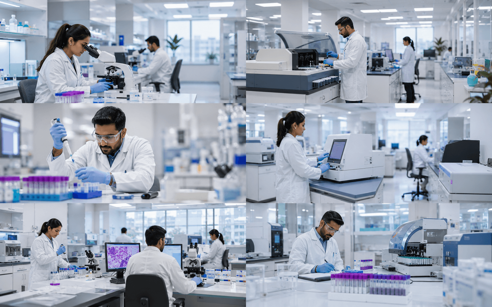 Diagnostic laboratory operations managed using Nirvia Health