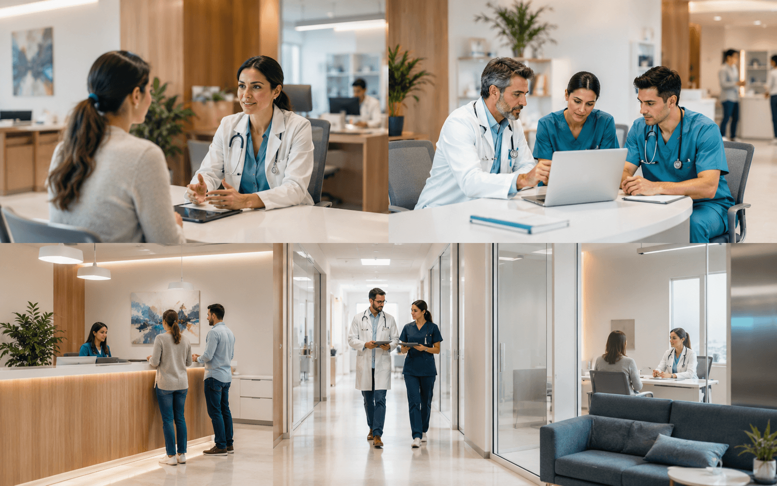 Multi doctor clinic operations managed using Nirvia Health